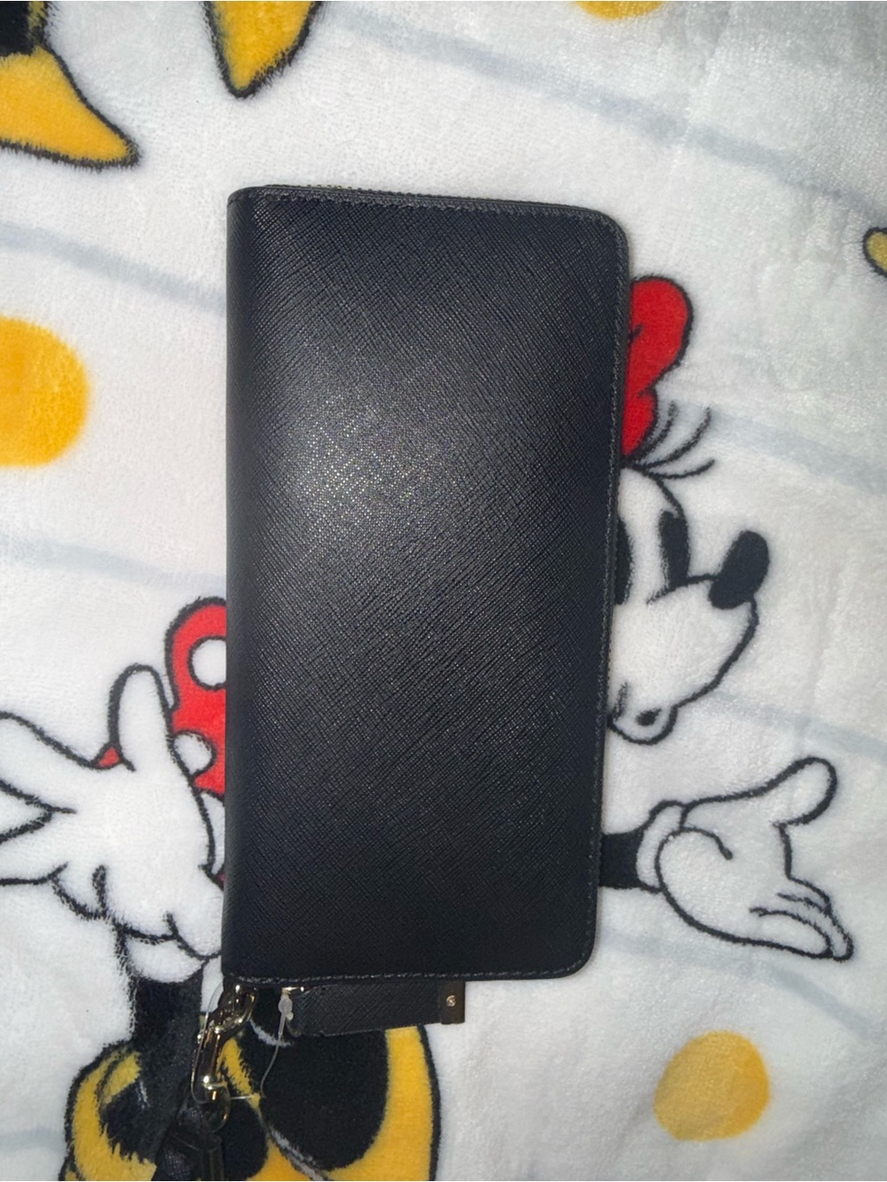 Black women’s Long Zip Wallet - Sleek Everyday Wallet